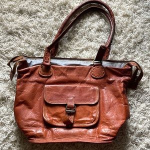Leather Noonday Work Bag or Purse